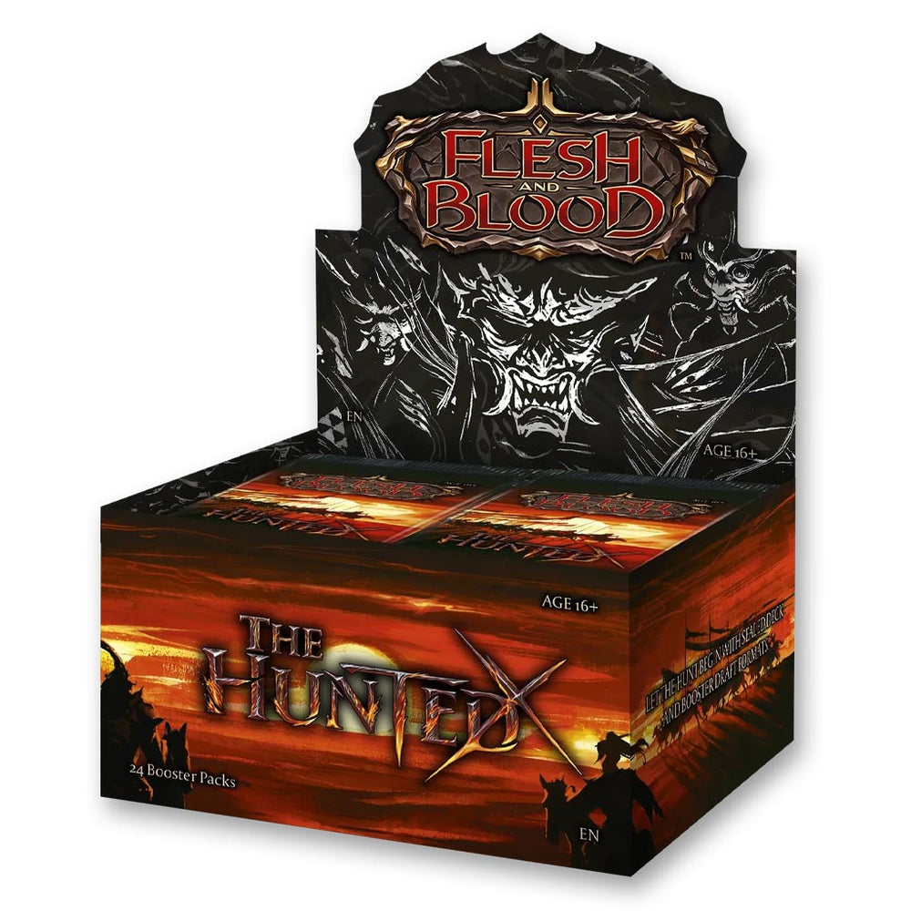 Flesh and Blood TCG: The Hunted Booster Display