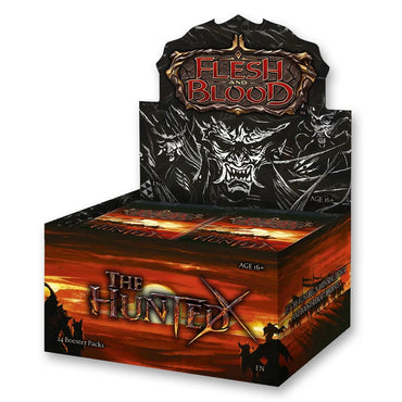 Flesh and Blood TCG: The Hunted Booster Display