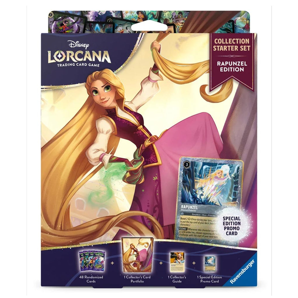 Disney Lorcana Trading Card Game: Attack Of The Vine! Collection Starter Set Rapunzel Edition