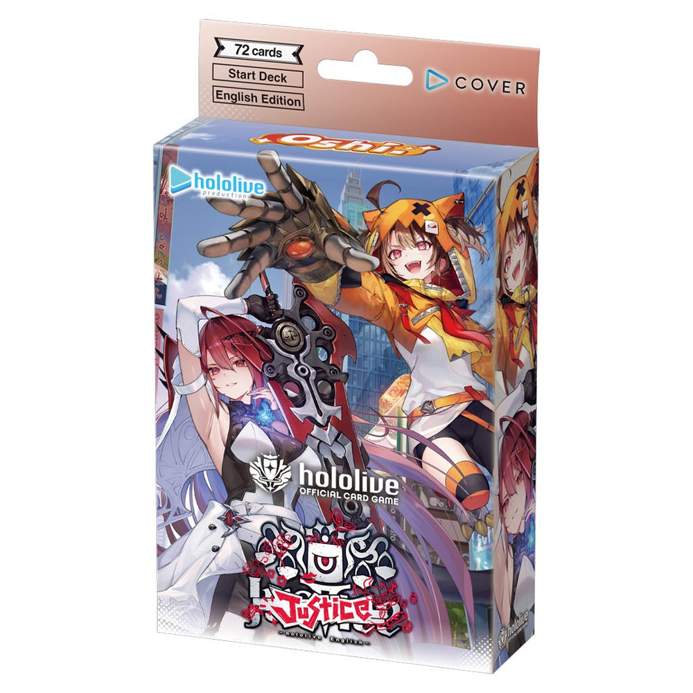 hololive OFFICIAL CARD GAME: Start Deck Oshi Justice