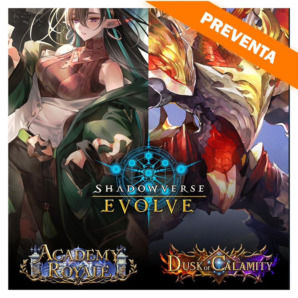 Shadowverse Evolve: Combined Set Academy Royale & Dusk of Calamity Booster Display PREVENTA