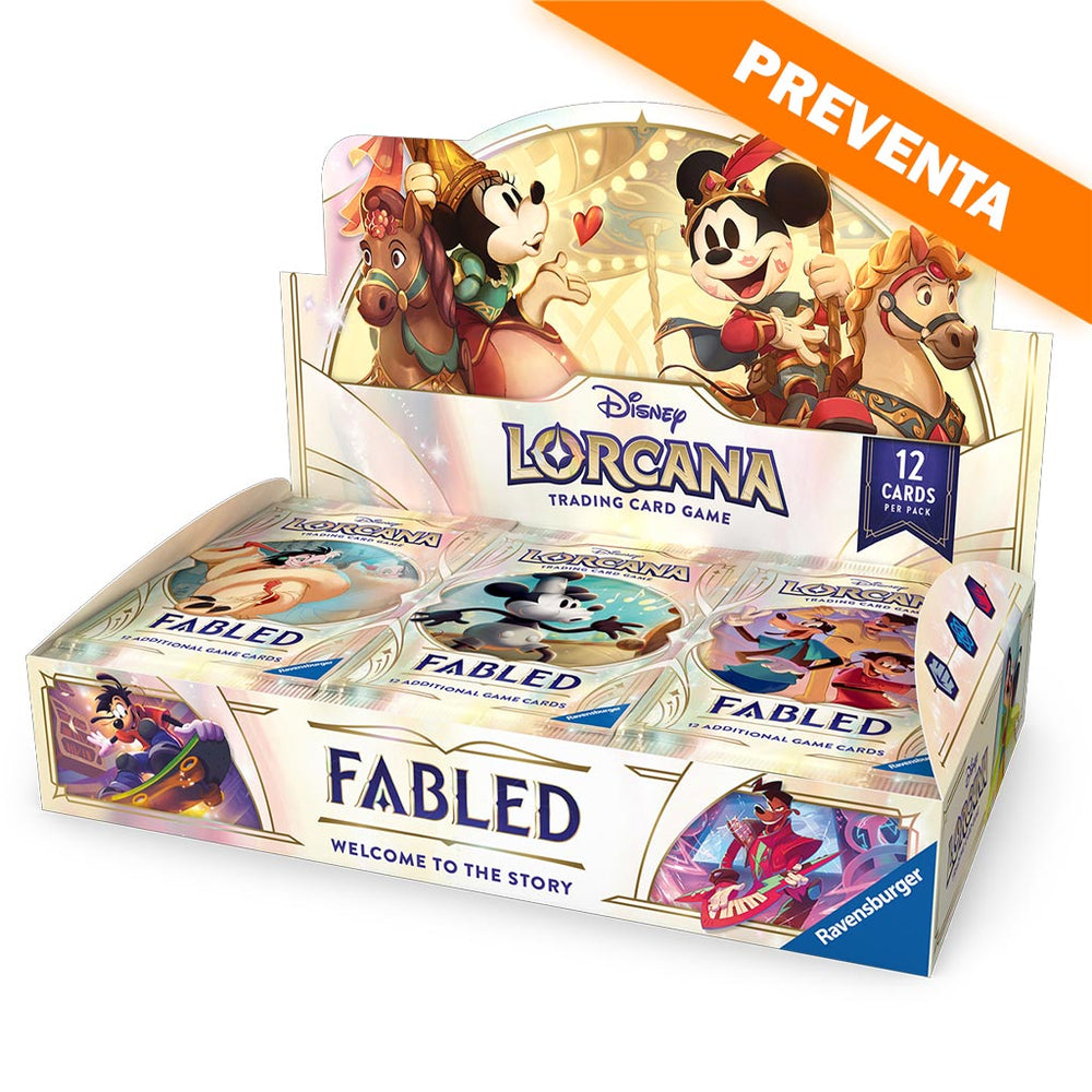 Lorcana Set 9: Fabled Booster Display 24ct. PREVENTA