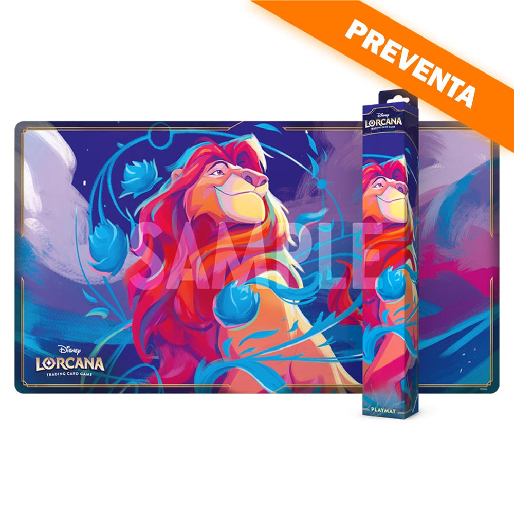Lorcana Set 9: Fabled Playmat Mufasa PREVENTA