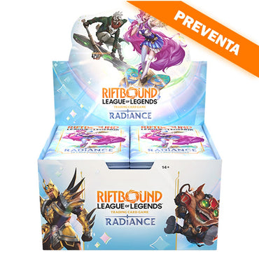 Riftbound: League of Legends TCG Radiance Booster Display PREVENTA