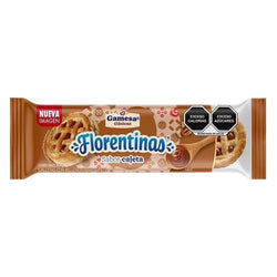 Gamesa: Clásicas Florentinas Sabor Cajeta 83g