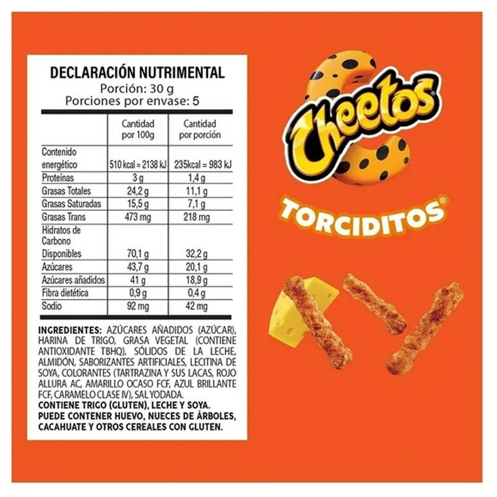 Sabritas: Cheetos Torciditos 55g