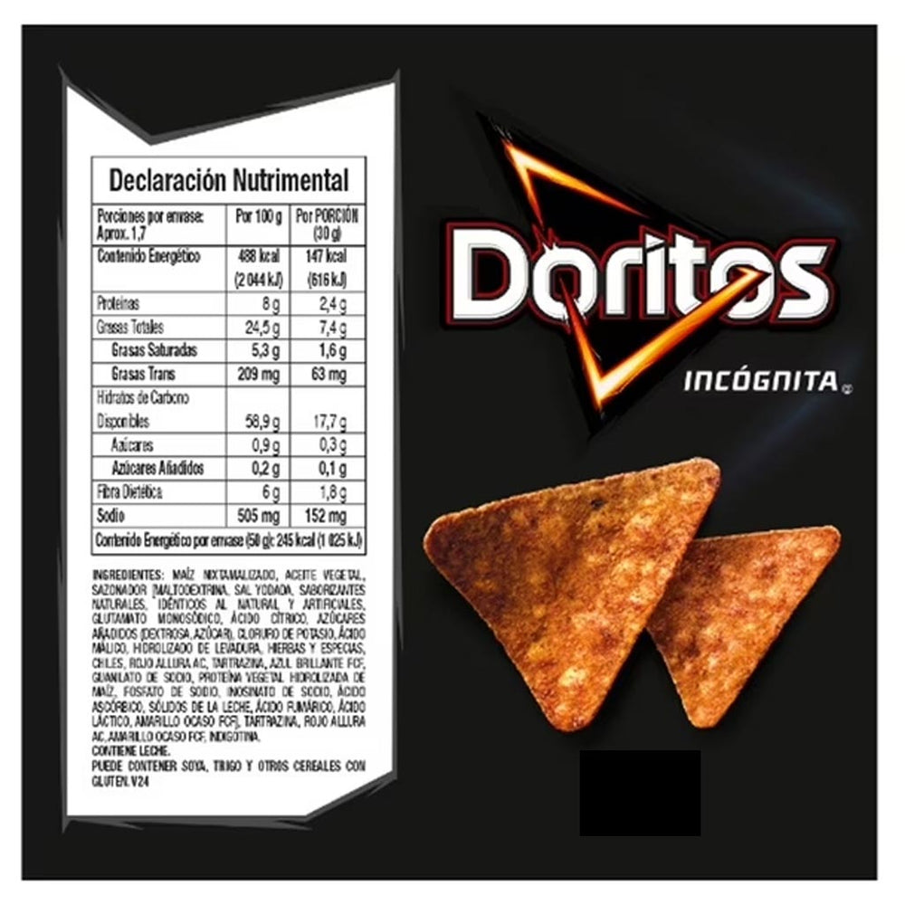 Sabritas: Doritos Incognita 58g