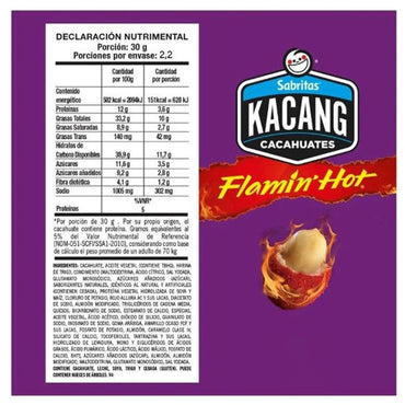 Sabritas: Kacang Flamin' Hot 77g