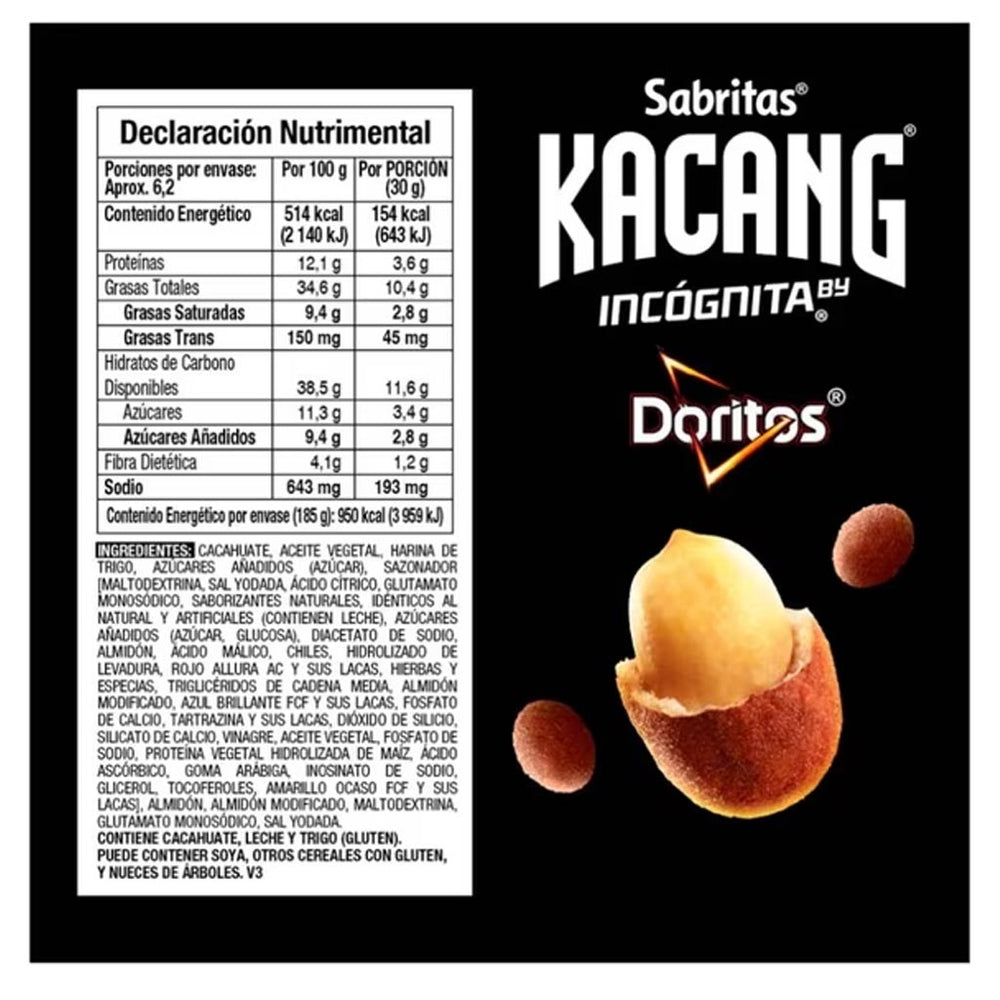 Sabritas: Kacang Incógnita by Doritos 77g