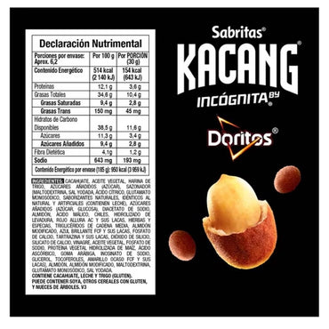 Sabritas: Kacang Incógnita by Doritos 77g