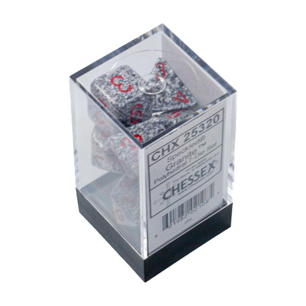 Speckled Granite Polyhedral 7-Dice Set
