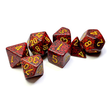 Speckled Mercury Polyhedral 7-Dice Set