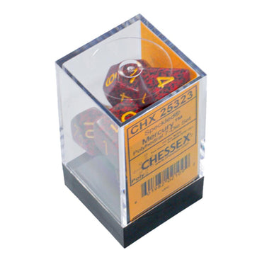 Speckled Mercury Polyhedral 7-Dice Set