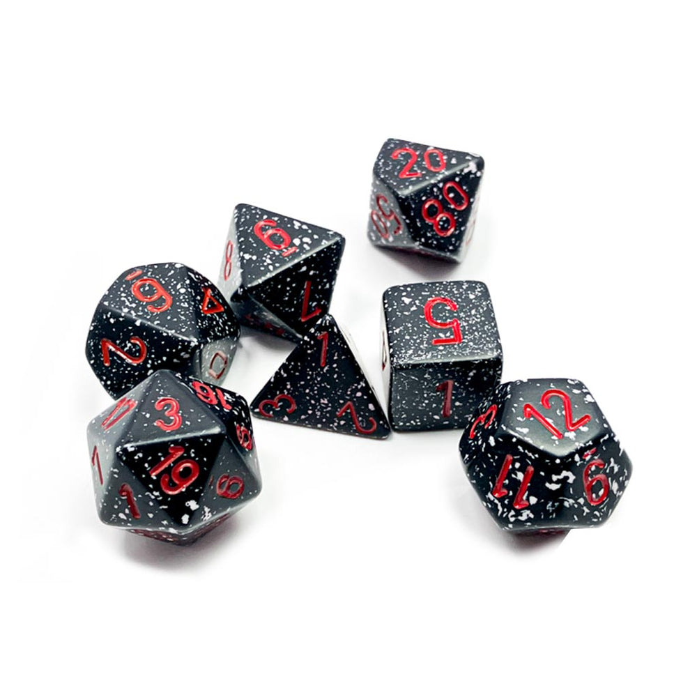 Speckled Space Polyhedral 7-Dice Set