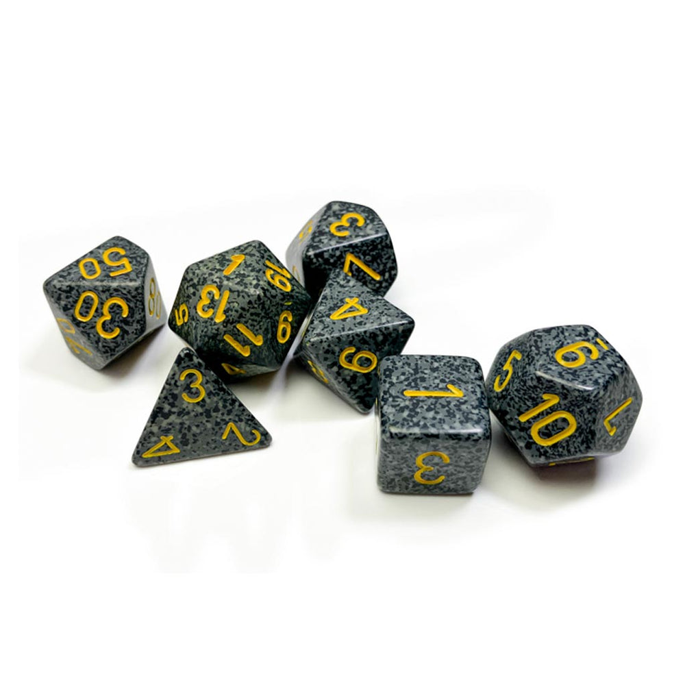 Speckled Urban Camo Polyhedral 7-Dice Set