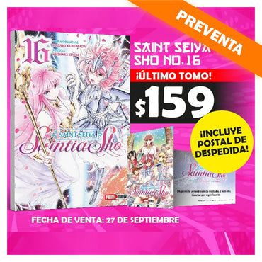Panini Manga Saint Seiya Saintia Sho N.16 (Incluye Postal) PREVENTA
