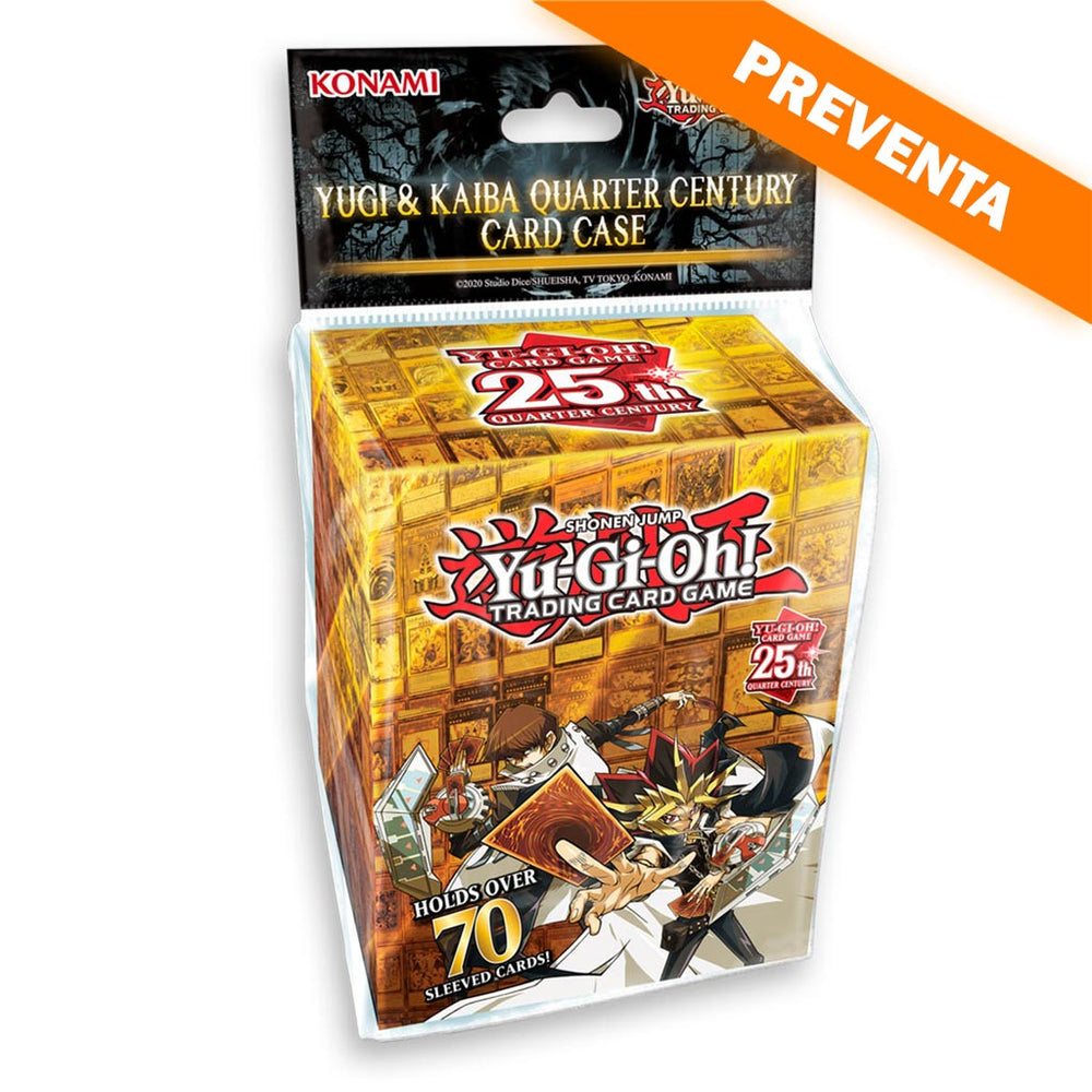 Yugi & Kaiba Quarter Century Card Case PREVENTA