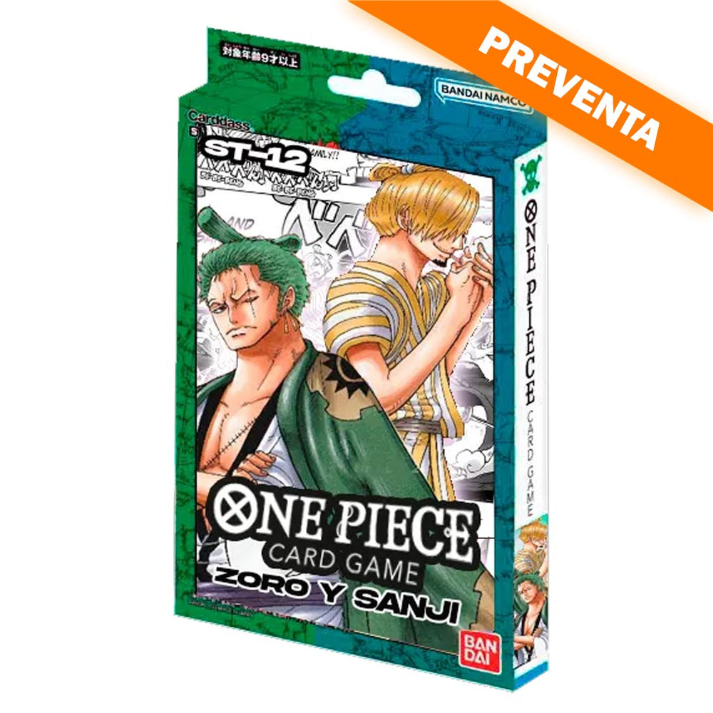 Starter Deck - Zoro and Sanji - [ST-12] PREVENTA