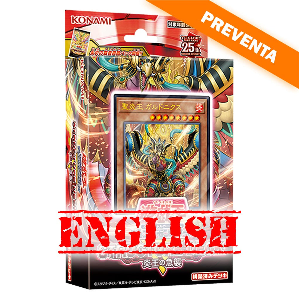 Revamped Fire Kings Structure Deck PREVENTA