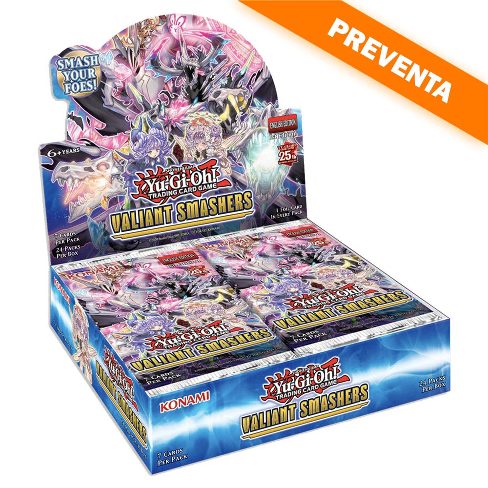 Valiant Smashers Display 24ct. PREVENTA