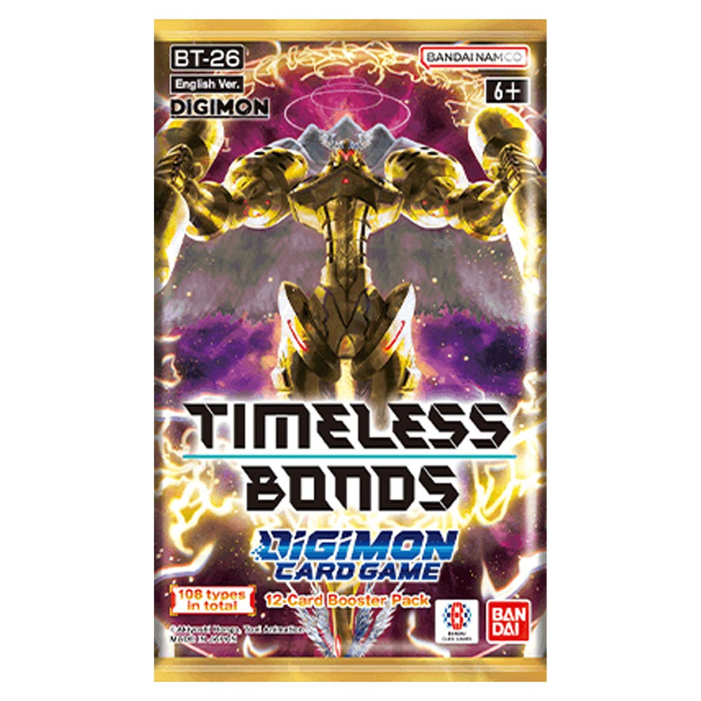 Digimon Card Game: Timeless Bonds [BT26] Booster Pack