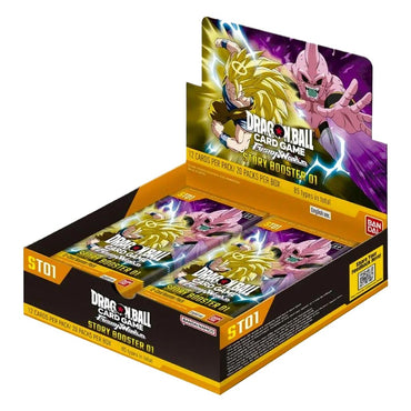 Dragon Ball Super Card Game: Fusion World Story Booster 01 [ST01] Booster Display