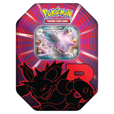 Team Rocket Tin: Team Rocket's Nidoking ex ESPAÑOL