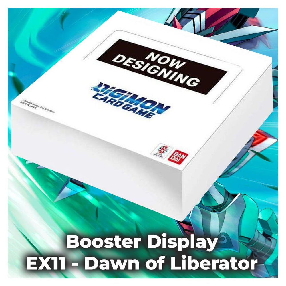 Digimon TCG: Extra Booster: DAWN OF LIBERATOR (EX11) Booster Display 24ct. PREVENTA
