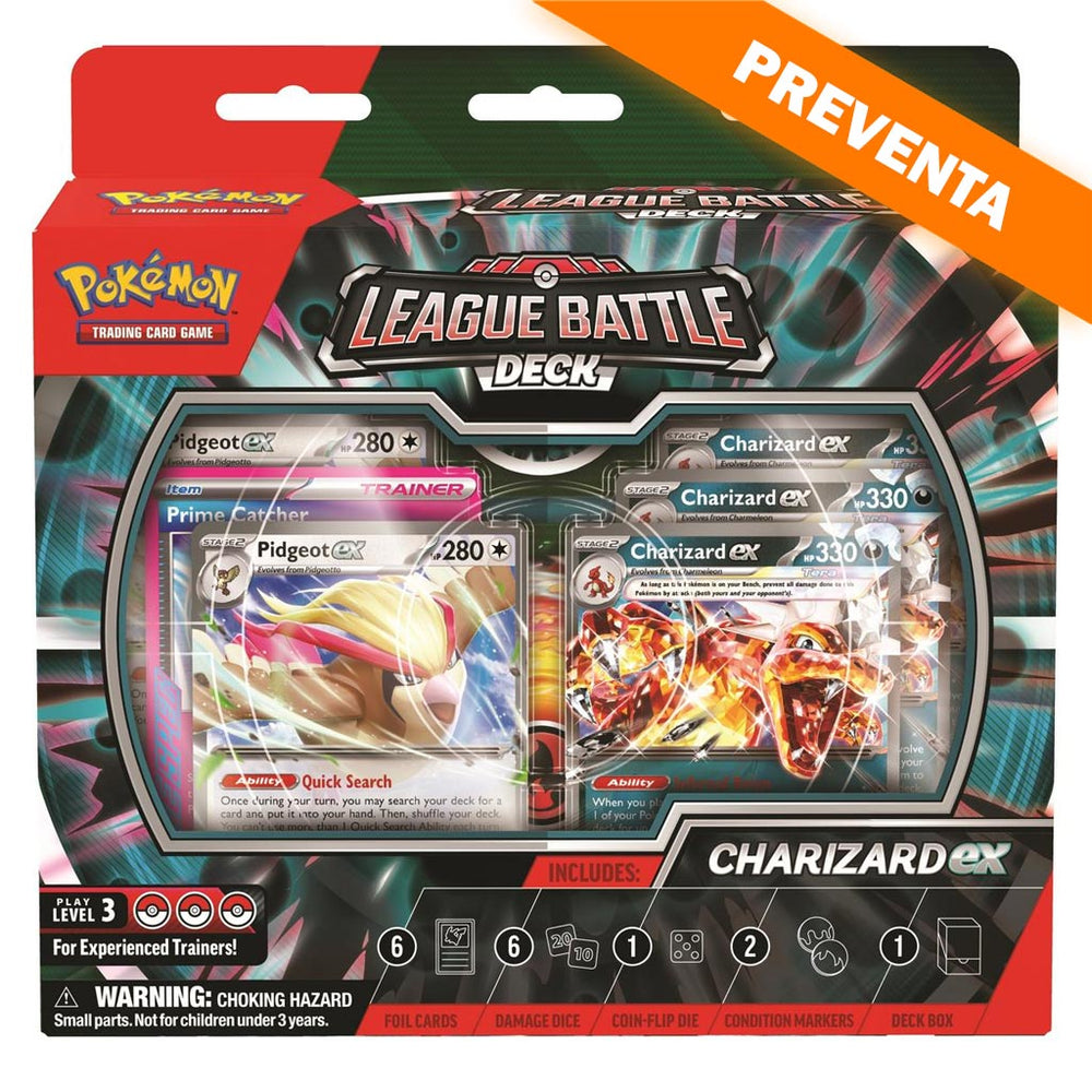 Charizard ex League Battle Deck PREVENTA