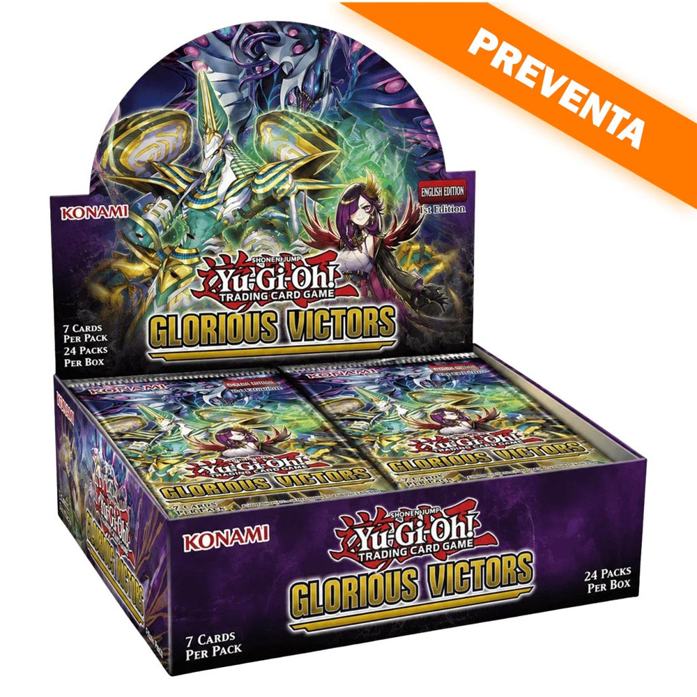 Yu-Gi-Oh! Trading Card Game: Glorious Victors Booster Display PREVENTA