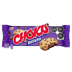 Gamesa: Galletas Chokis con Relleno y Chispas Sabor a Chocolate 90g