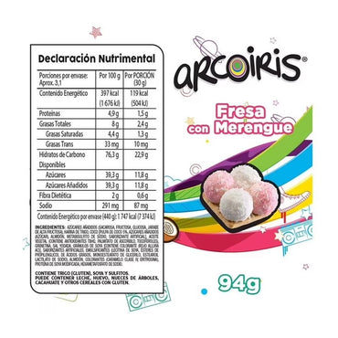 Gamesa: Arcoiris 94g