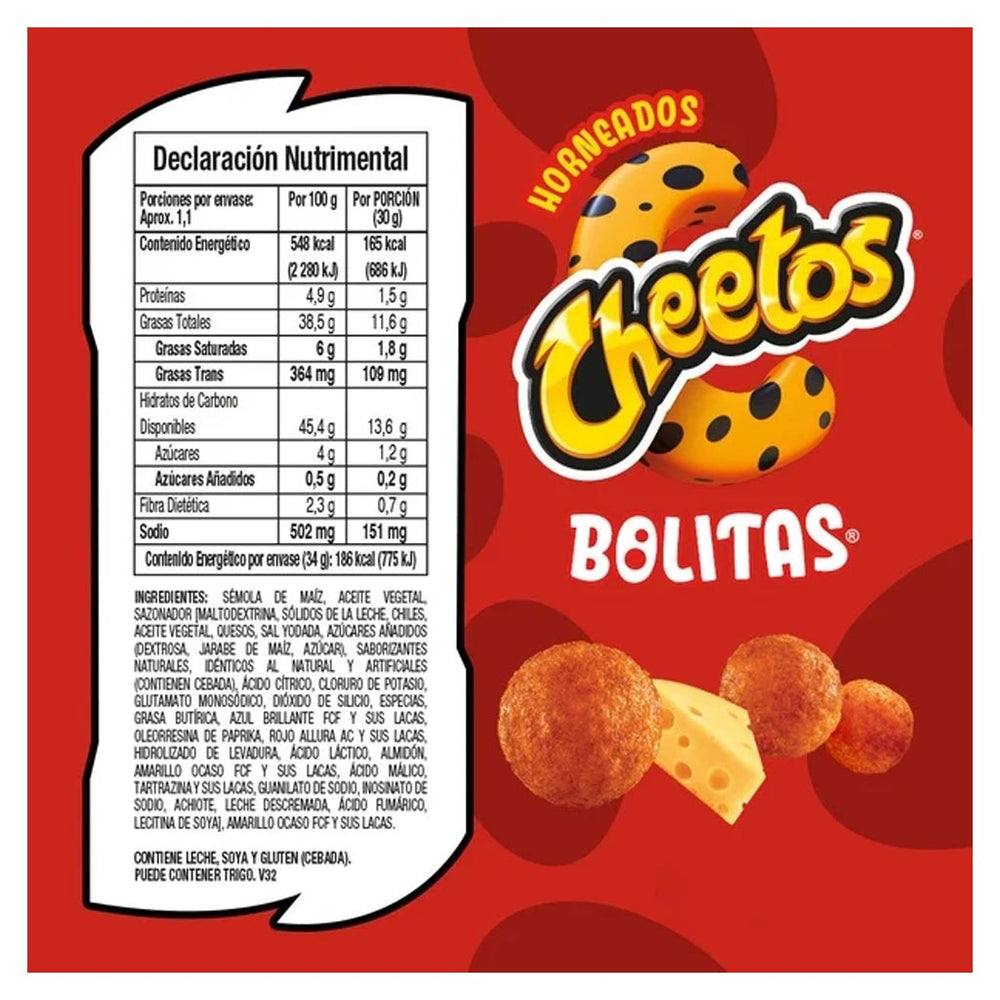 Sabritas: Cheetos Bolitas 43g