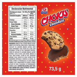 Gamesa: Chokis Chocobase 73.5g
