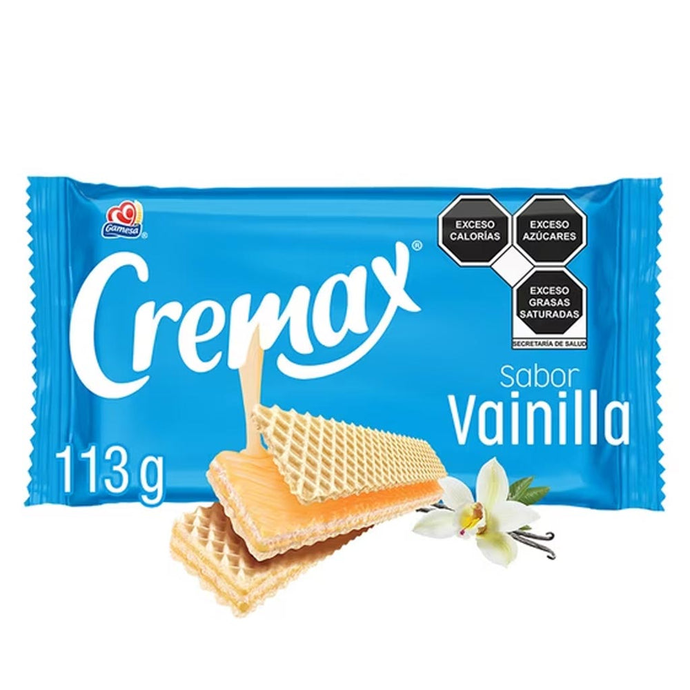 Gamesa: Cremax Sabor Vainilla 113g