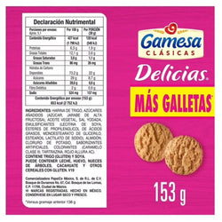 Gamesa: Clásicas Delicias 153g