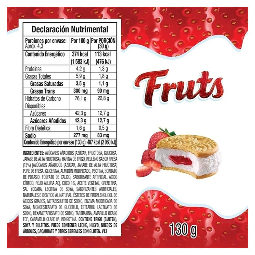 Gamesa: Fruts 130g