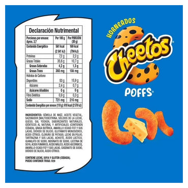 Sabritas: Cheetos Poffs 40g