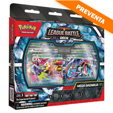 Pokémon TCG: Mega Greninja ex League Battle Deck PREVENTA