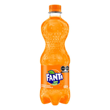 Coca Cola: Fanta Refresco Sabor Naranja 600ml