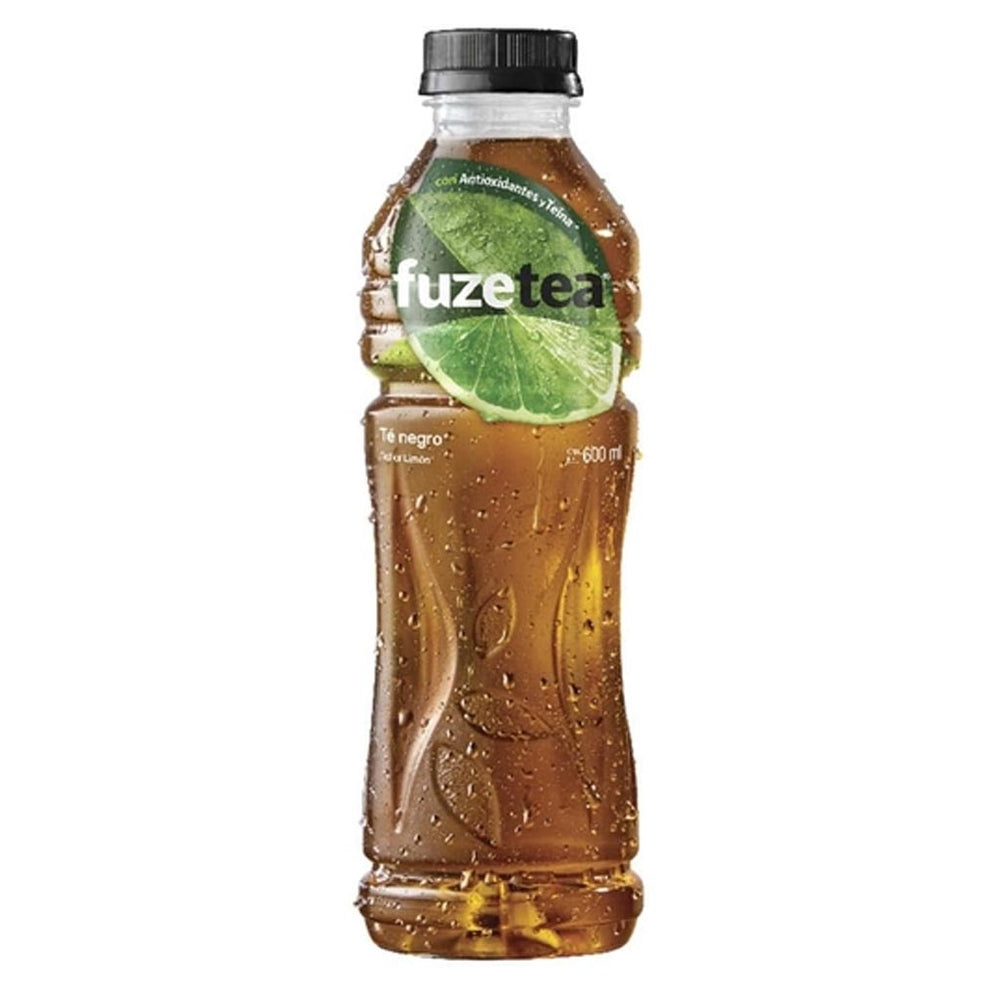 Coca Cola: Fuze Tea Té Negro Sabor Limón 600ml
