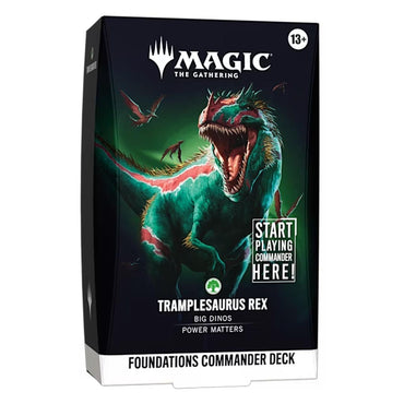 Magic: The Gathering: Foundations Commander Deck Tramplesaurus Rex