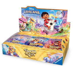 Disney Lorcana Trading Card Game: Hyperia City Booster Display