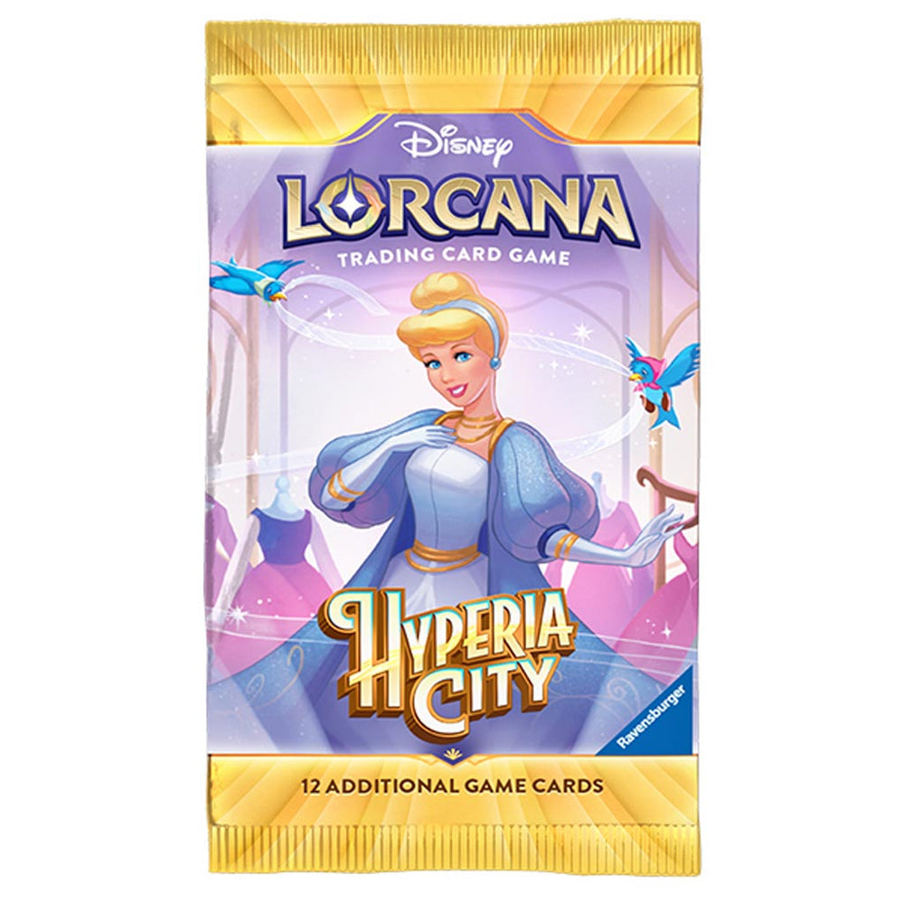 Disney Lorcana Trading Card Game: Hyperia City Booster Display