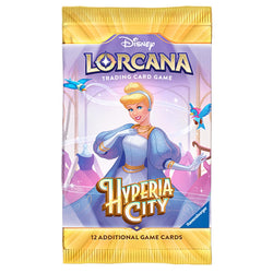 Disney Lorcana Trading Card Game: Hyperia City Booster Display