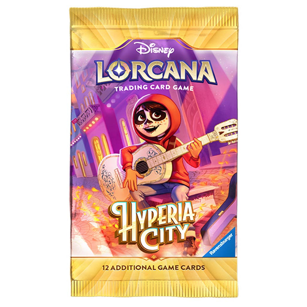 Disney Lorcana Trading Card Game: Hyperia City Booster Display