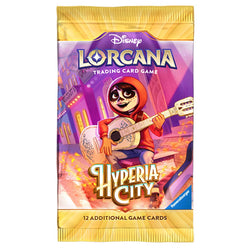 Disney Lorcana Trading Card Game: Hyperia City Booster Display
