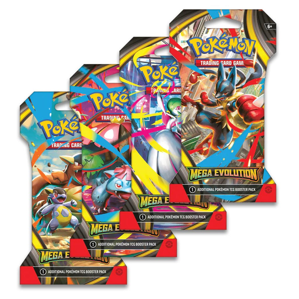 Pokémon TCG: Mega Evolution Sleeved Booster Pack 1ct.