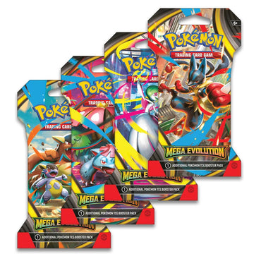 Pokémon TCG: Mega Evolution Sleeved Booster Pack 1ct.