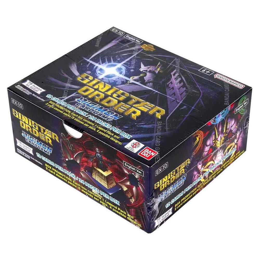 Digimon Card Game: Sinister Order (EX-10) Booster Display 24ct.